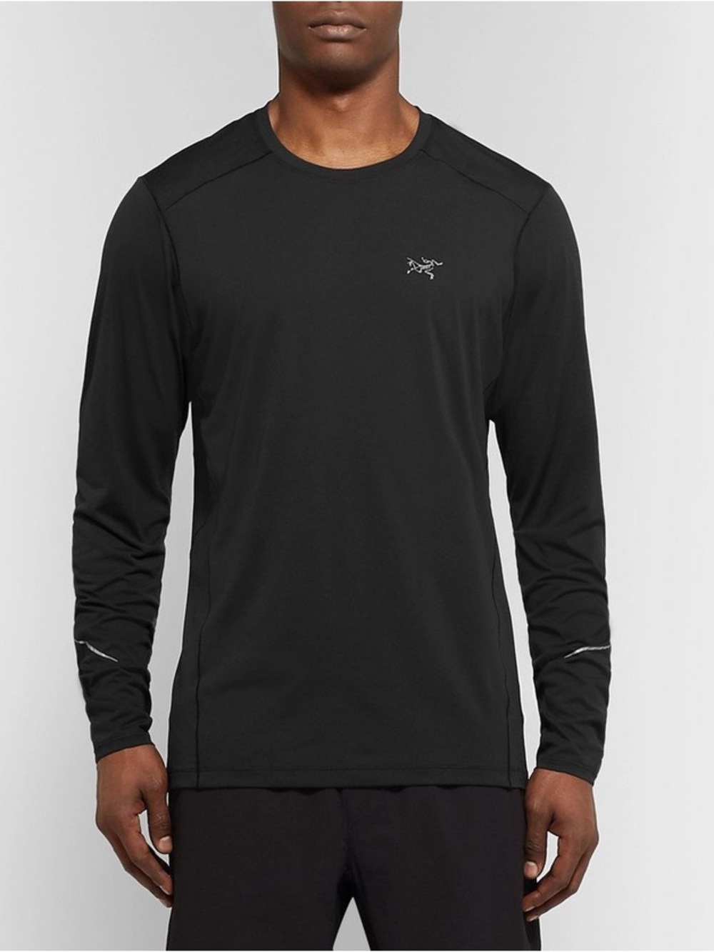 Arc’Teryx Motus Phasic Long Sleeve Black T-shirt Size XL